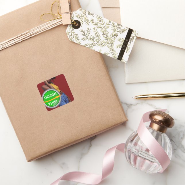 ¡Guay! Pegatinas - Pegatinas cuadrados - Hoja de 2 (Regalar)