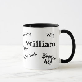 Guay personalizó la taza divertida de los apodos