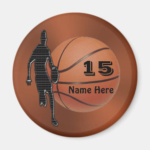 Guay personalizó los imanes del baloncesto para el