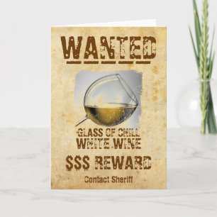 ¡Guay quiso la tarjeta de felicitación del vino