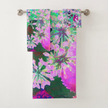 Guay Resumen de la naturaleza retro en verde rosa 