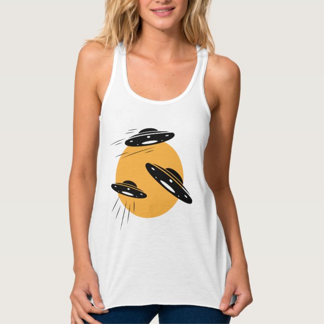 Guay Retro OVNI Invasion Tank Top (Anverso)