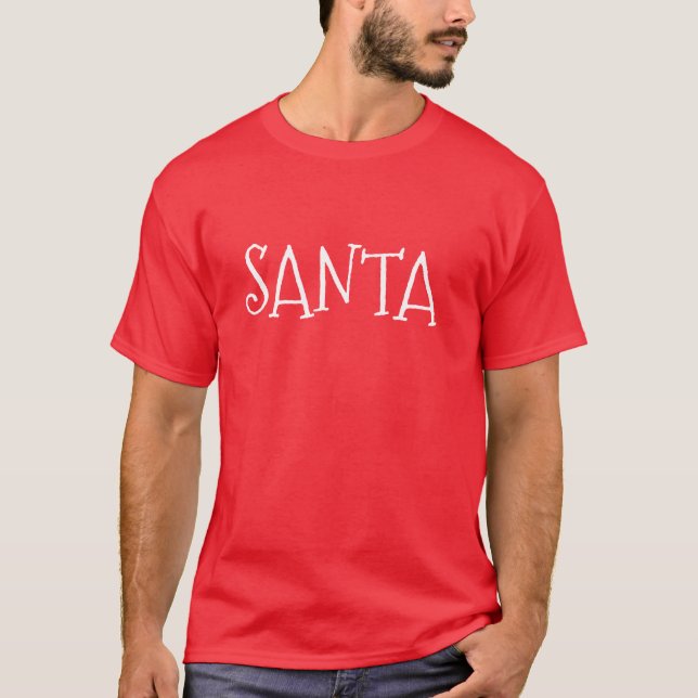 Guay Santa Camisetas - Divertida camiseta de los N (Anverso)