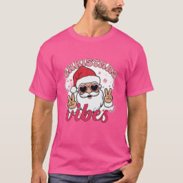Guay Santa Navidades Vibes | Camiseta Retro Holida