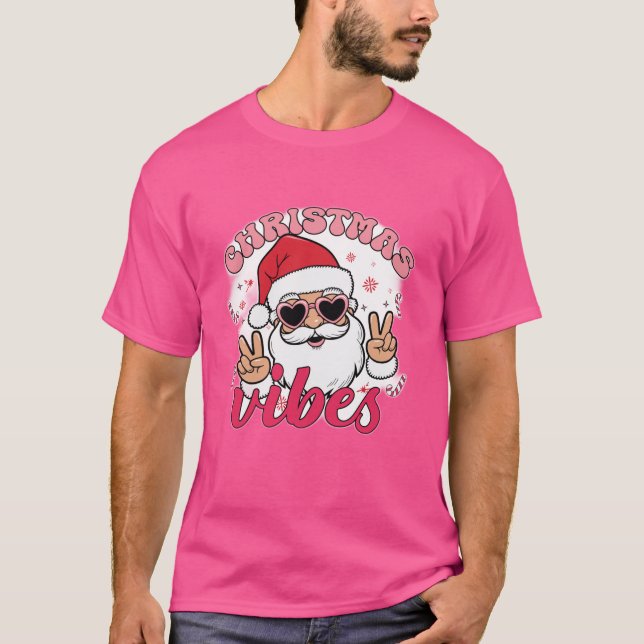 Guay Santa Navidades Vibes | Camiseta Retro Holida (Anverso)