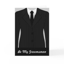 Guay Serás Mi Tarjeta De Saludo Groomsman