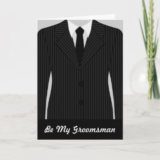 Guay Serás Mi Tarjeta De Saludo Groomsman