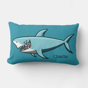 Guay Shark nombre personalizado lanzar almohadas
