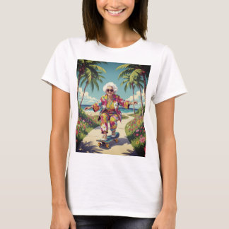Guay Skateboarding Abuela Camiseta Tropical