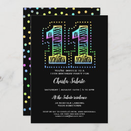 Guay sobre la invitación a la fiesta de cumpleaños