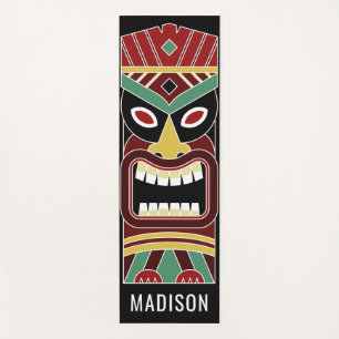 Guay Tiki Totems nombre personalizado yoga mat