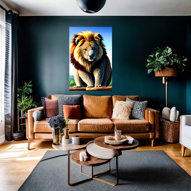 Guay y el adorable León Híbrido Koala | Arte IA (Subido por el creador)