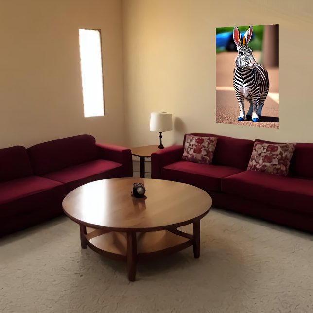 Guay y la adorable Cebra de Conejo Híbrido | Arte  (Subido por el creador)