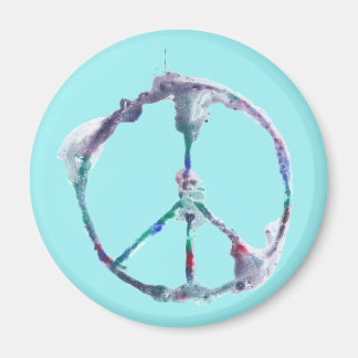 Guay y los imanes de signos de paz divertidos