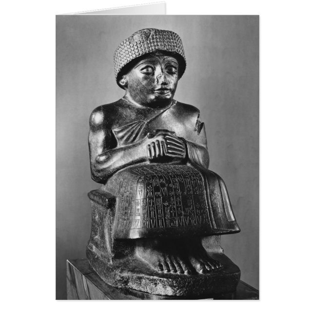 Gudea, príncipe de Lagash (Frente)