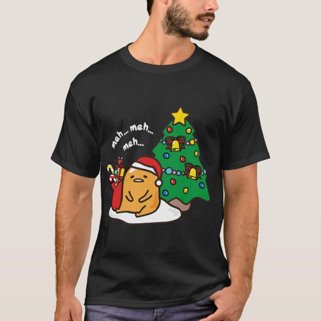 Gudetama Camisas sudaderas de la casa de navidad (Anverso)