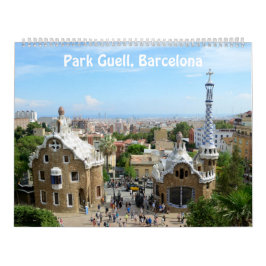 Güell de Parque de 12 meses, Calendario fotográfic