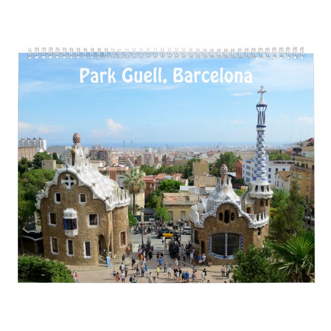 Güell de Parque de 12 meses, Calendario fotográfic (Tapa)