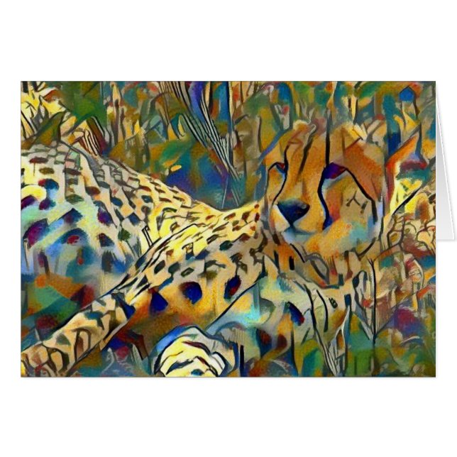 Guepardo en África (Anverso (Horizontal))