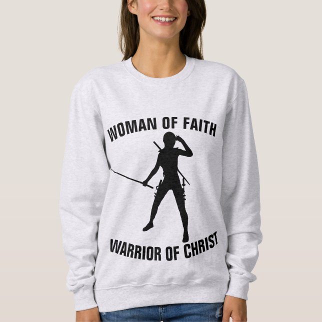 GUERRA DE MUJERES DE CRISTO, Damas Camisetas Crist (Anverso)