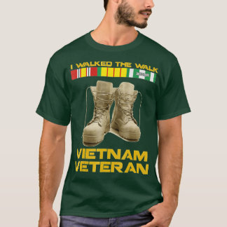 Guerra de Vietnam: Veterana camiseta de Vietnam no