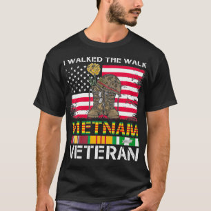 Guerra de Vietnam: Veterana camiseta de Vietnam no