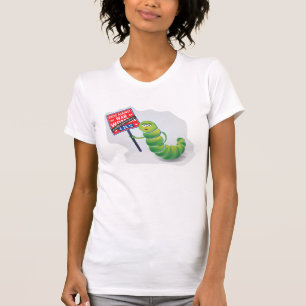 Guerra en mujeres - camiseta - orugas