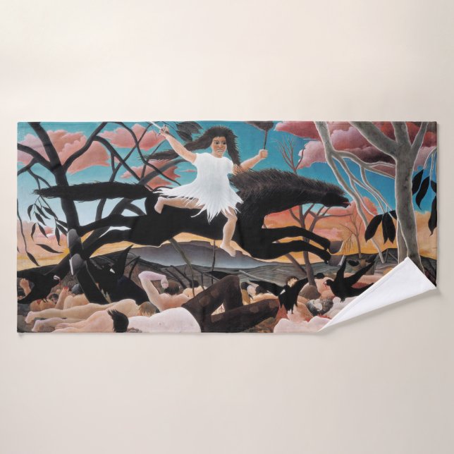 Guerra, Henri Rousseau, 1894 (Toalla de baño)
