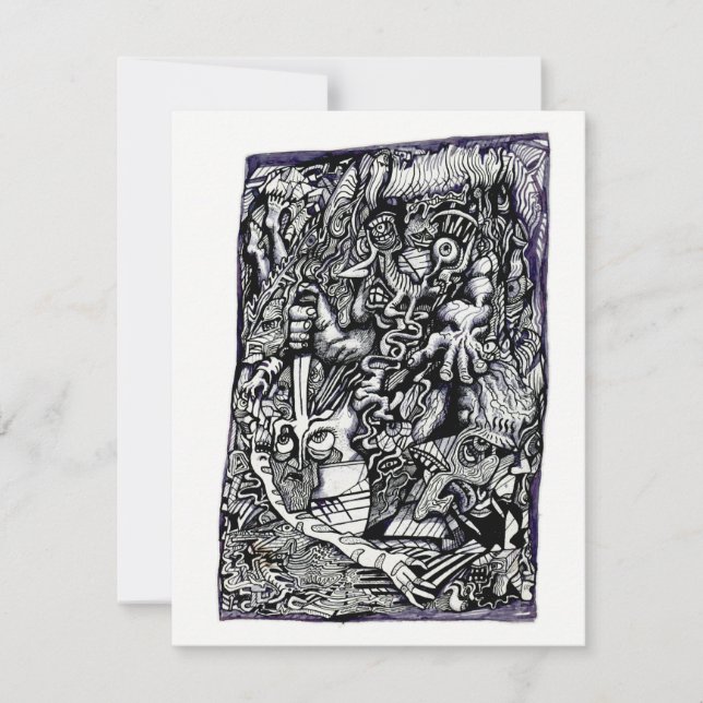 Guerrero Alpha, por Brian Benson Flat Card (Anverso)