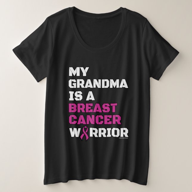 Guerrero/bloque/abuela... Cáncer de mama (Anverso del diseño)