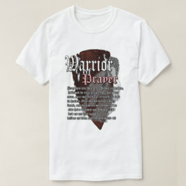 Guerrero de la camiseta del rezo