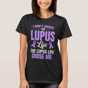 Guerrero de lupus, camiseta de concienciación sobr