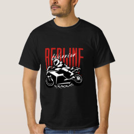 Guerrero de Redline: Motocicleta montando camiseta
