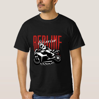 Guerrero de Redline: Motocicleta montando camiseta