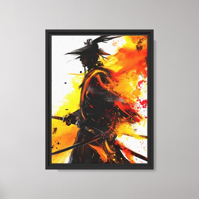 Guerrero de Samurai Resumen arte de explosión de t (Anverso)