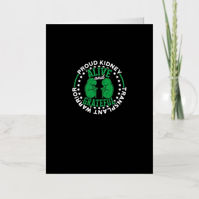 Guerrero de trasplante de riñón con vida y (Anverso)