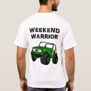 Guerrero del fin de semana de la camiseta del