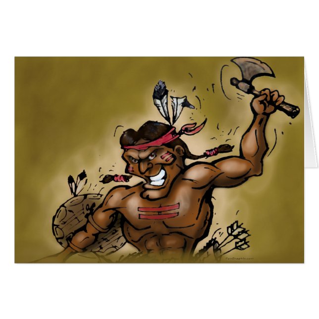 Guerrero indio (Anverso (Horizontal))