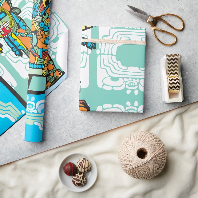 Guerrero Maya Y Papel De Envoltura De Rey (Subido por el creador)