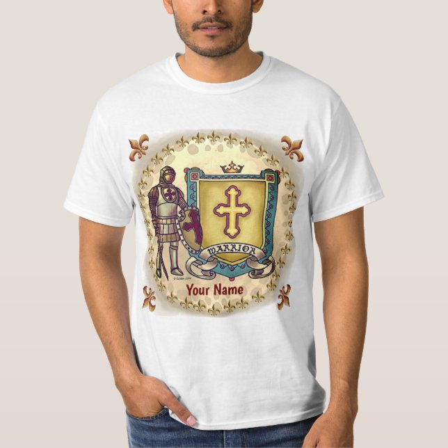 Guerrero por la camiseta cristiana Jesús (Anverso)