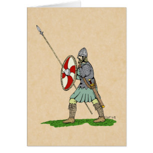 Guerrero sajón/inglés medieval