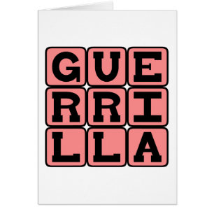 Guerrilla, Estilo de Guerra