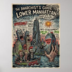 Guía Anarquista de Lower Manhattan Arte del Cielo
