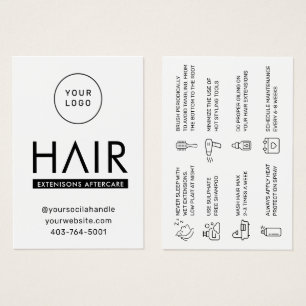 Guía de cuidado posterior del cabello minimalista 