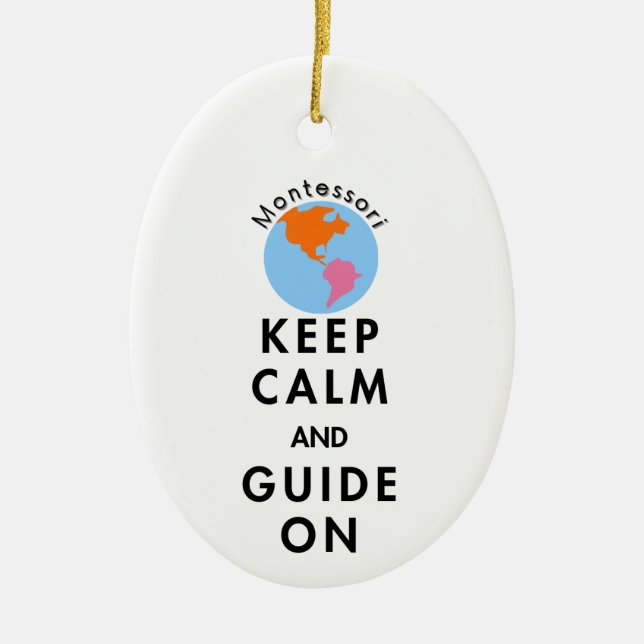 Guía de ornamentos de Montessori sobre (Frente)
