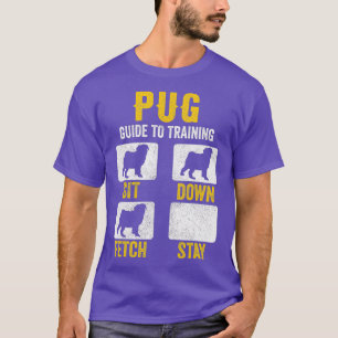 Guía De Pug Para Entrenar Camisetas Perro Mamá Pap