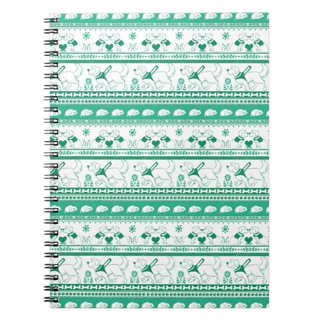 Guía del Retriever Dorado Cuaderno Simple (Frente)