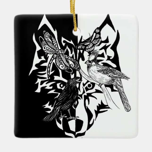 Guías de animales para recordar el ornamento cerám (Anverso)