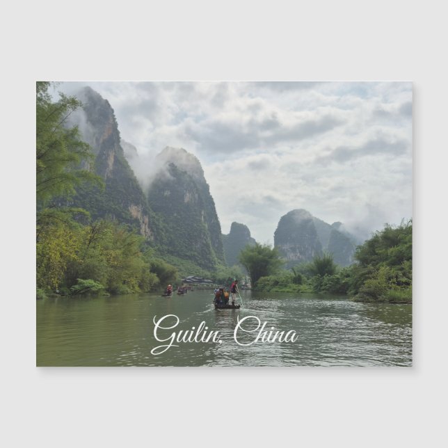 Guilin, China Magnet Card (Anverso)