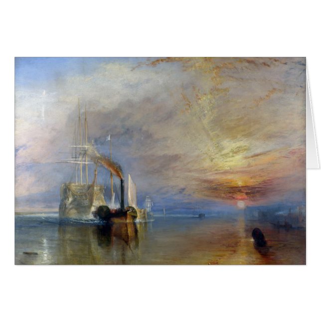 Guillermo Turner: Temeraire tiró a la litera (Anverso (Horizontal))